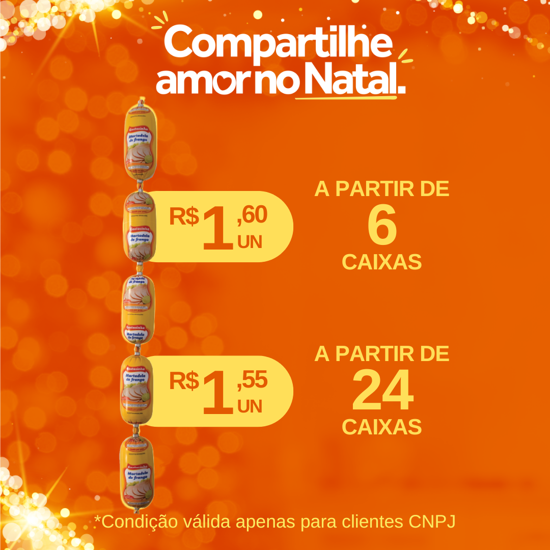 Mortadela de Frango 200g - Gostosinha