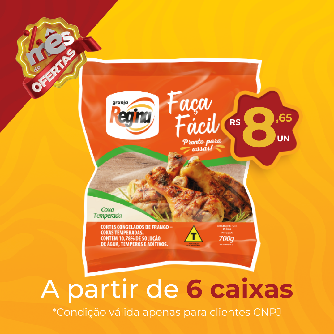 Coxa Cong 700g - Faça Fácil