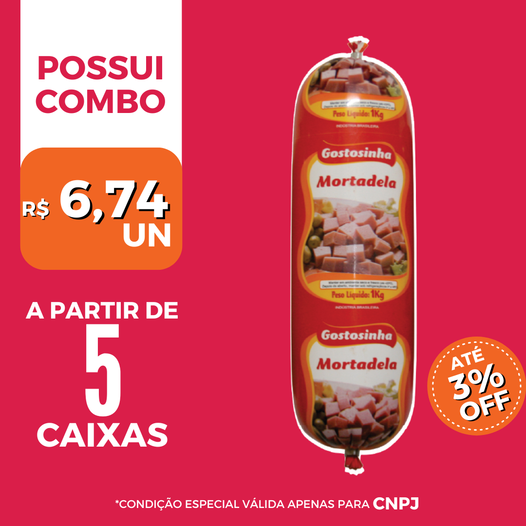 Mortadela Bovina VendaPeso