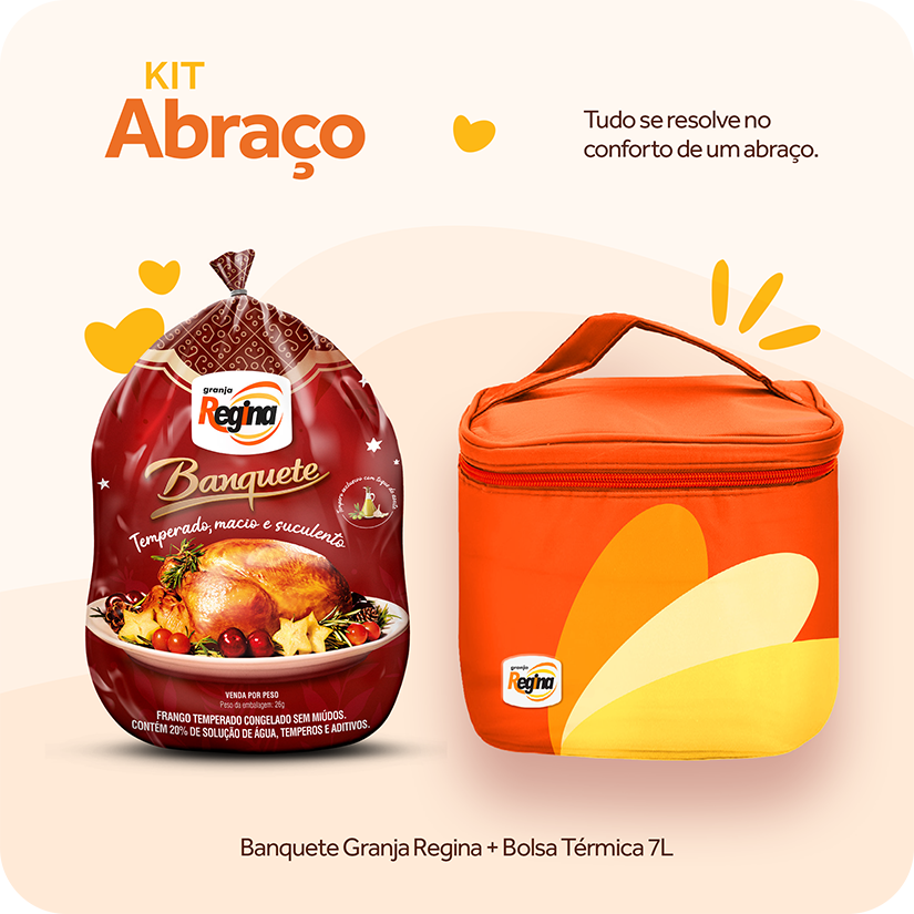 Kit Banquete Bolsa Térmica 7L - Granja Regina