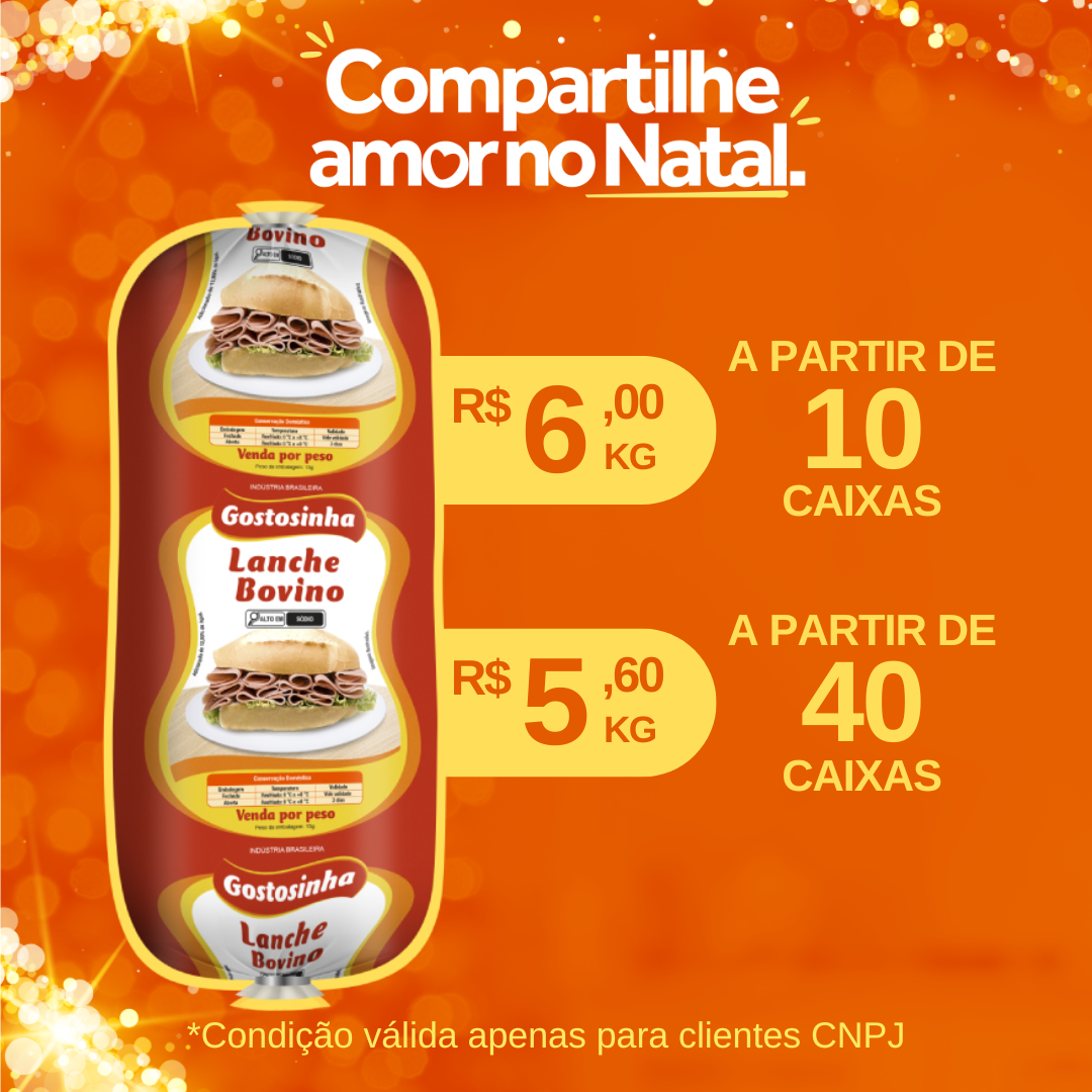 Lanche Resfr Gostosinha - Cx20kg