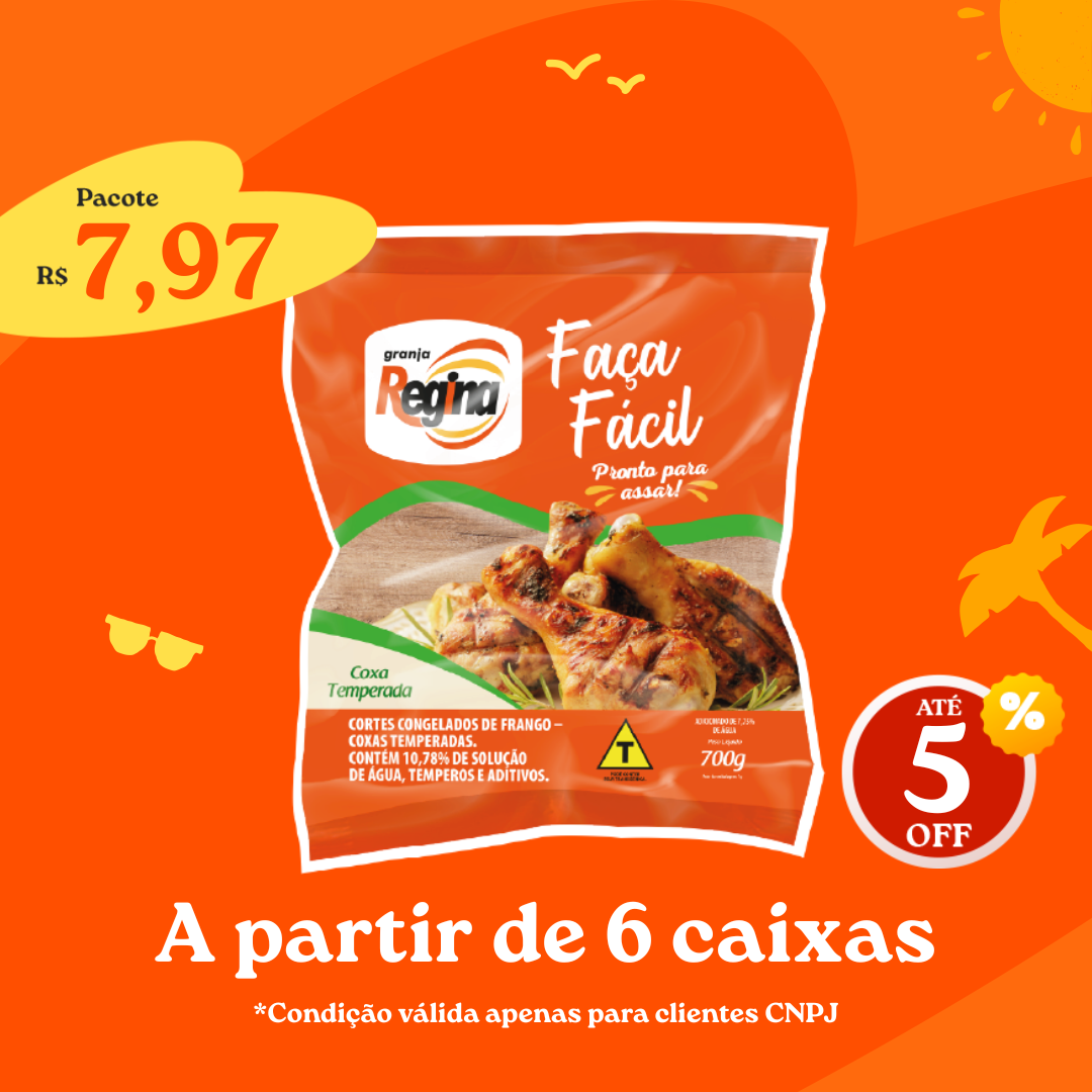 Coxa Cong 700g - Faça Fácil