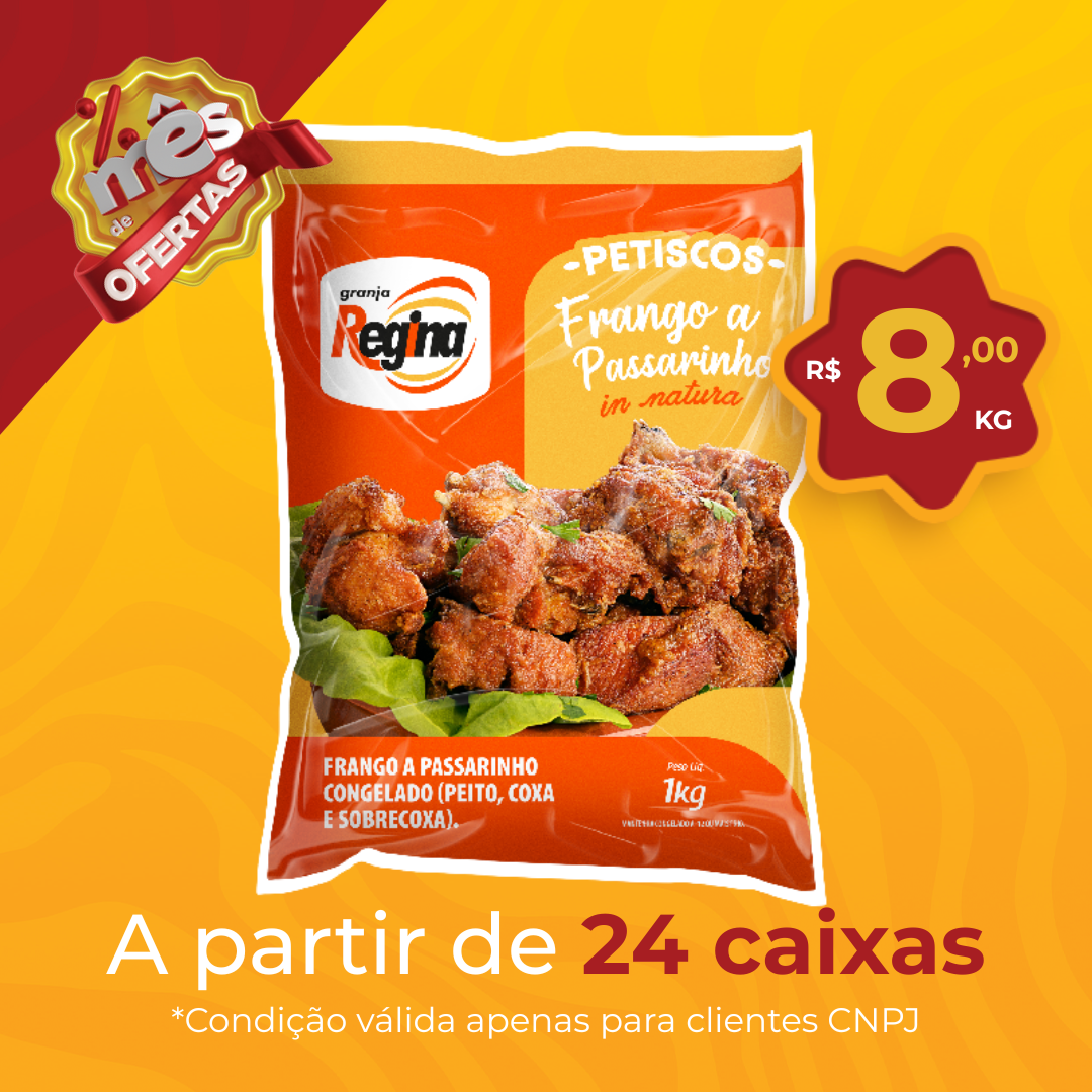 Frango a Passarinho Cong 1kg - Granja Regina> image number 0