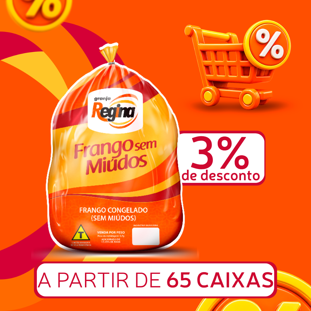 Frango S/Mi&uacute;dos 1.3 Cong - Granja Regina