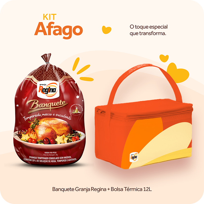 Kit Banquete Bolsa Térmica 12L - Granja Regina