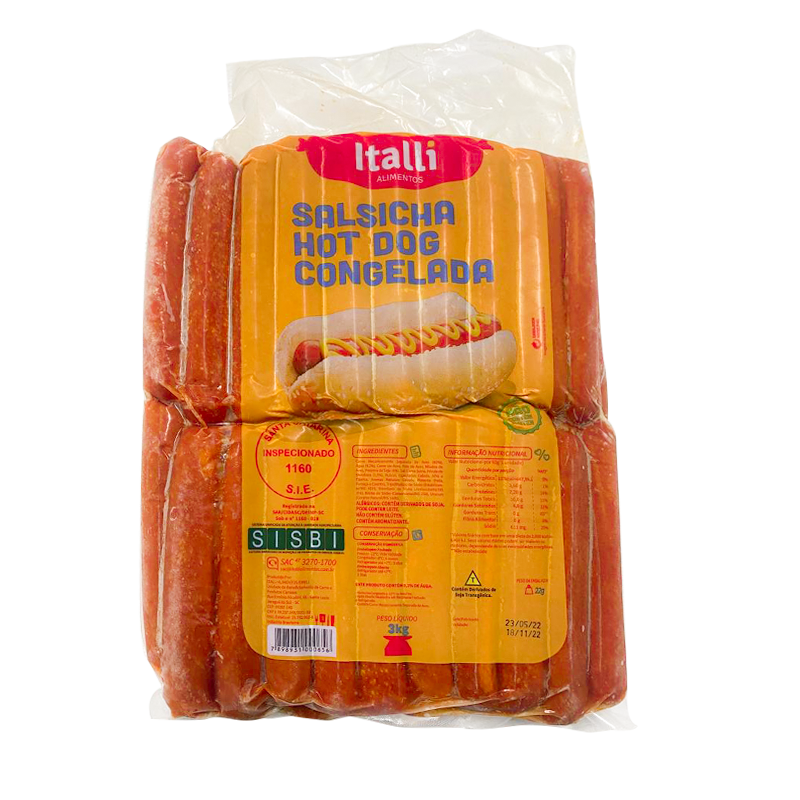 Salsicha Italli 3kg