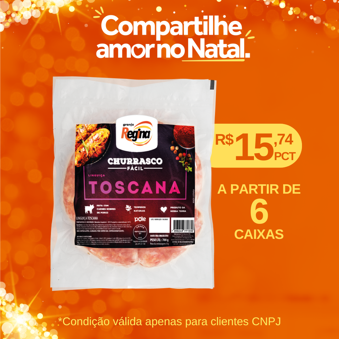 Lingui&ccedil;a Toscana Cong 700g - Churrasco F&aacute;cil