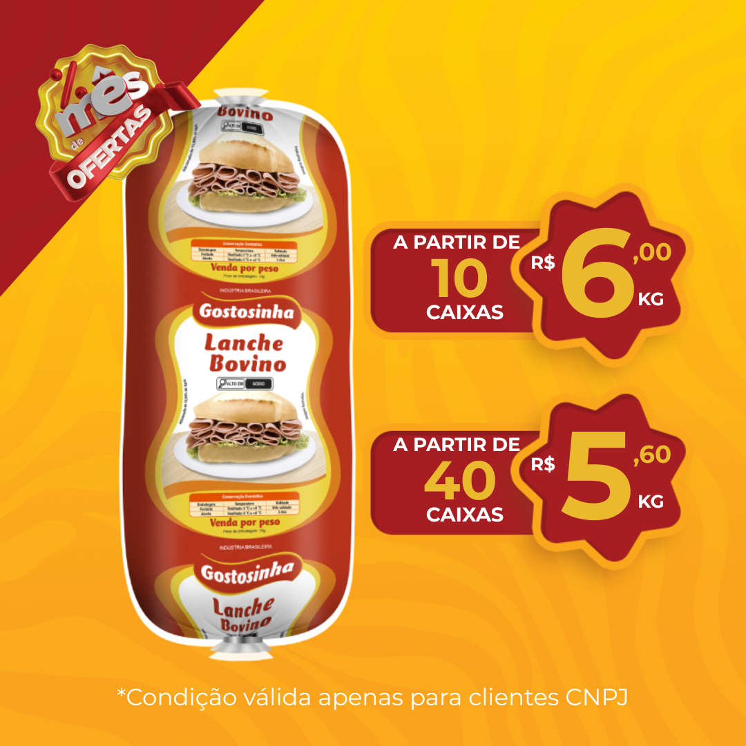 Lanche Resfr Gostosinha - Cx20kg