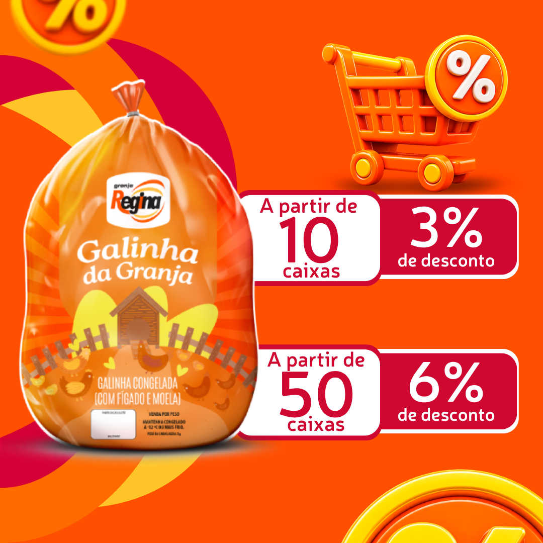 Galinha Congelada Cx20kg - Granja Regina