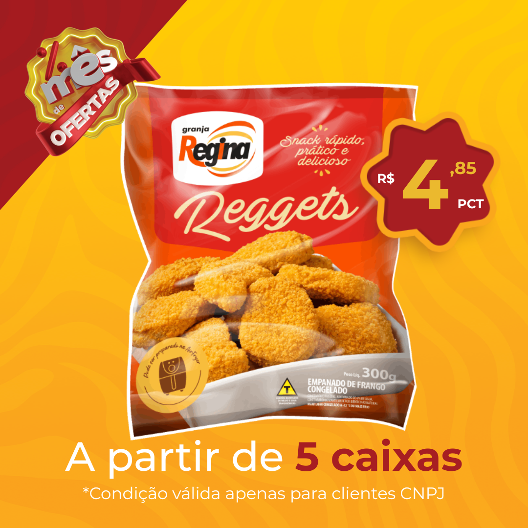 Empanado Reggets Cong 300g - Granja Regina