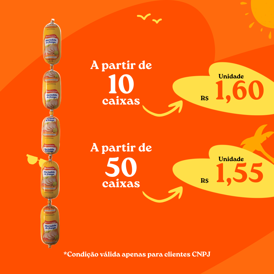 Mortadela de Frango 200g - Gostosinha> image number 0