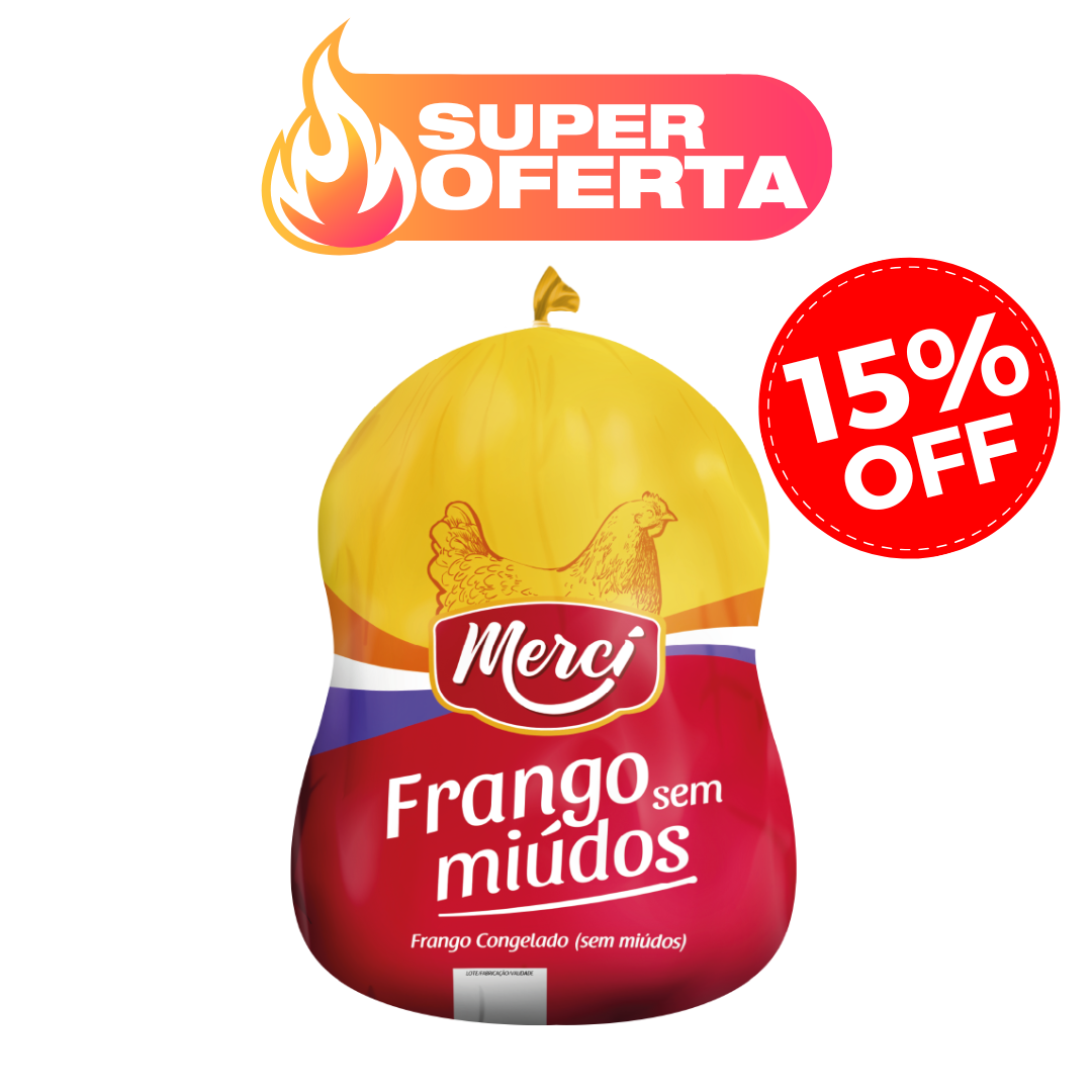 Frango S/ Miudos Cong 1.5 - Mercí
