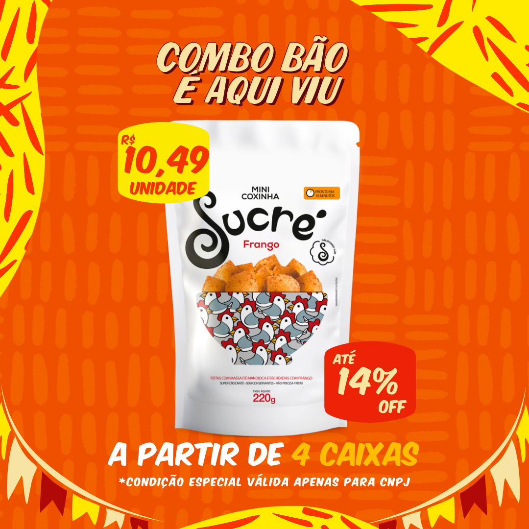Coxinha de Frango 220g - Sucré> image number 0