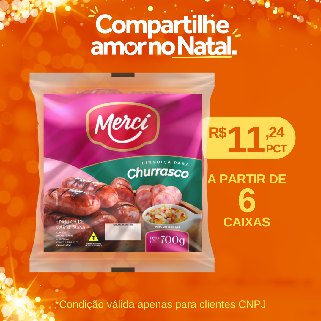 Lingui&ccedil;a Suina Cong 700g - Merc&iacute;